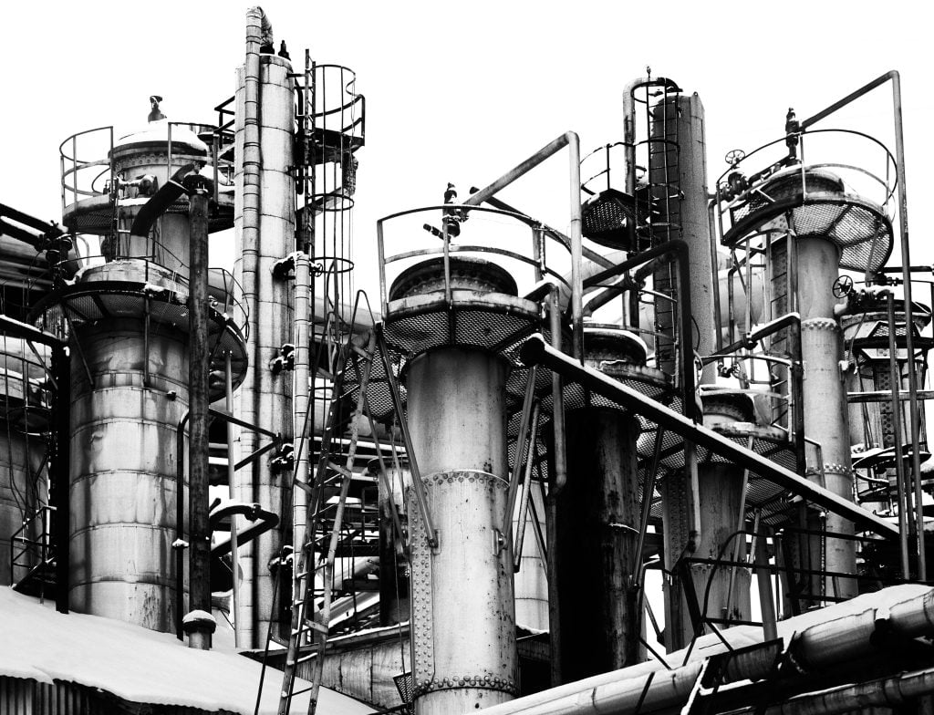 Turner Valley Gas Plant Collage, Alberta