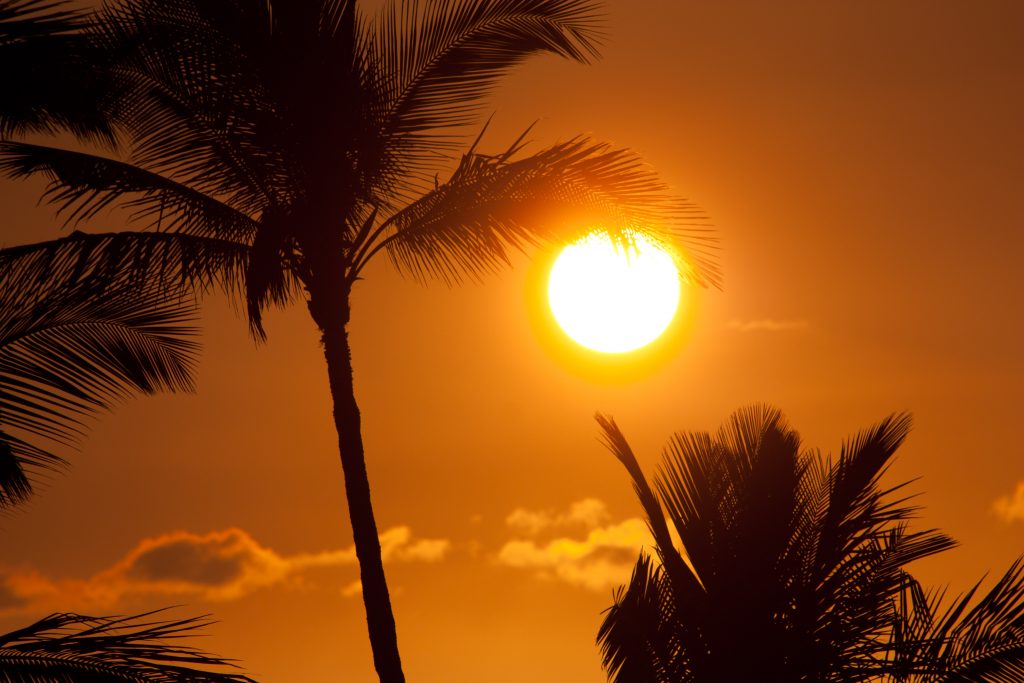 sunset, Waikoloa Beach Hawaii